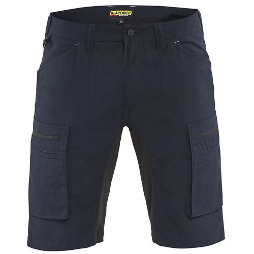 Short Services Stretch Marine Foncé/noir Taille 44
