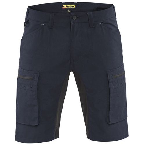 Short Services Stretch Marine Foncé/noir Taille 46