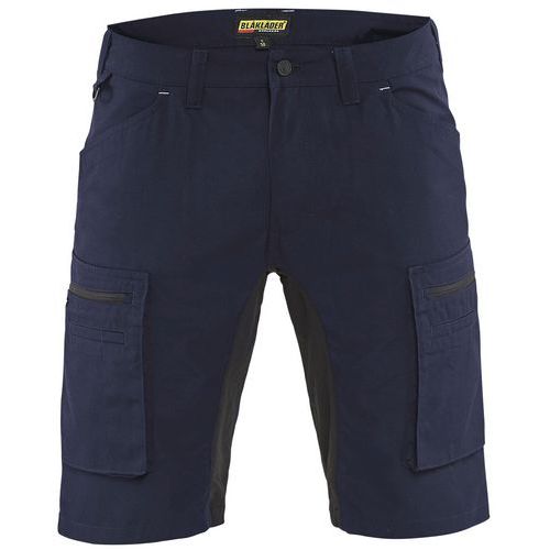 Short Services Stretch Marine/noir Taille 40