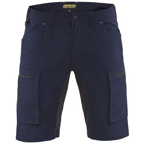 Short Services Stretch Marine/noir Taille 46