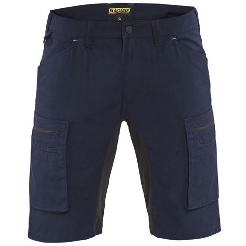 Short Services Stretch Marine/noir Taille 54