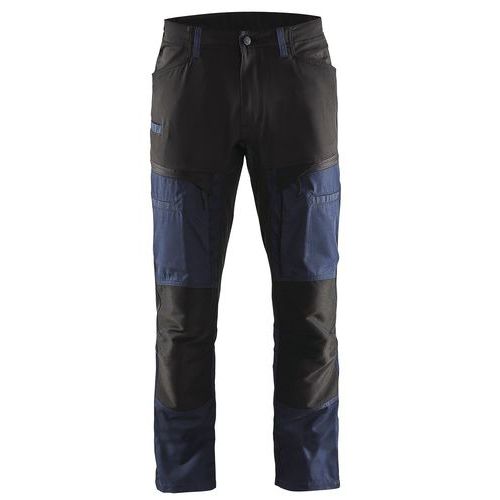 Pantalon De Travail Services Stretch Marine Foncé/noir Taille 40l