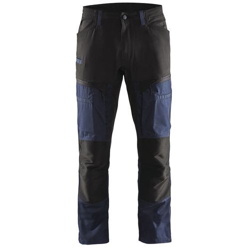 Pantalon De Travail Services Stretch Marine Foncé/noir Taille 48l