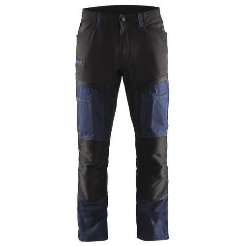 Pantalon De Travail Services Stretch Marine Foncé/noir Taille 46