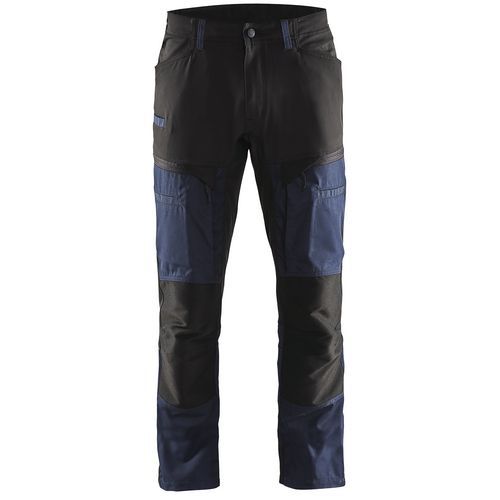 Pantalon De Travail Services Stretch Marine Foncé/noir Taille 48