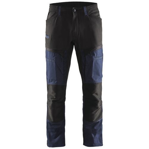 Pantalon De Travail Services Stretch Marine Foncé/noir Taille 54