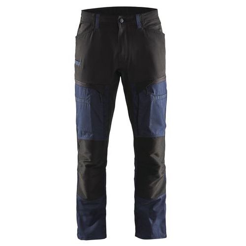 Pantalon De Travail Services Stretch Marine Foncé/noir Taille 48c