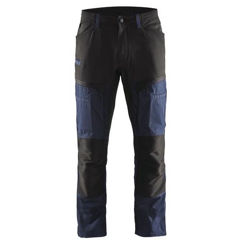 Pantalon De Travail Services Stretch Marine Foncé/noir Taille 50c