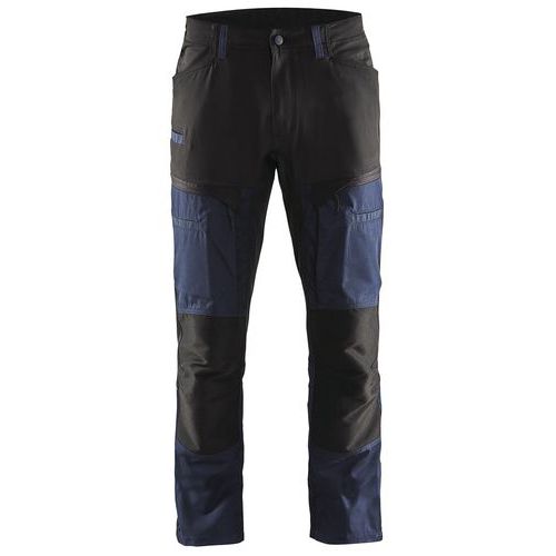 Pantalon De Travail Services Stretch Marine Foncé/noir Taille 58c
