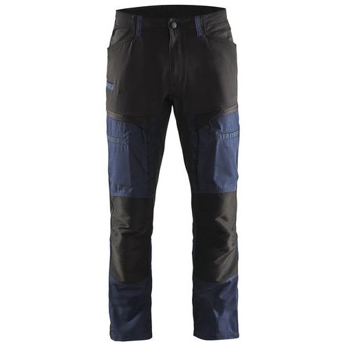 Pantalon De Travail Services Stretch Marine Foncé/noir Taille 38c