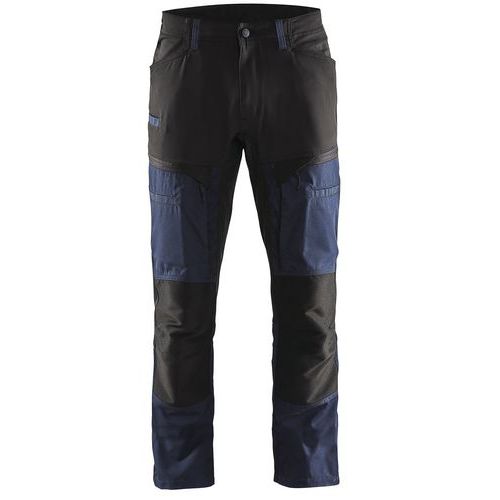Pantalon De Travail Services Stretch Marine Foncé/noir Taille 42c