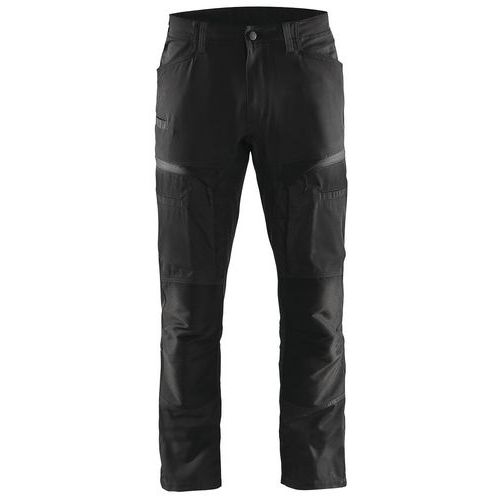 Pantalon De Travail Services Stretch Noir/gris Foncé Taille 44l