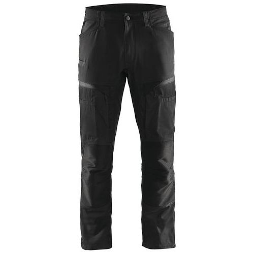 Pantalon De Travail Services Stretch Noir/gris Foncé Taille 46l
