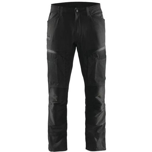 Pantalon De Travail Services Stretch Noir/gris Foncé Taille 42