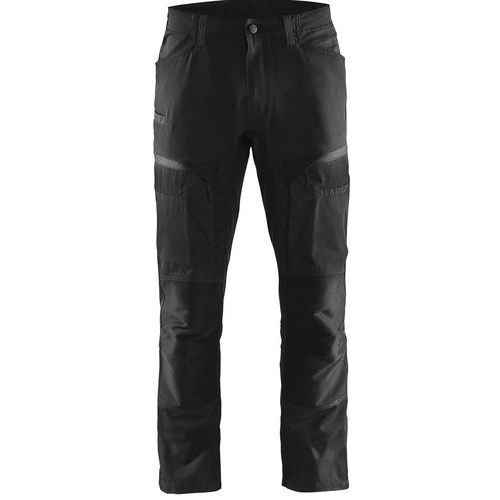 Pantalon De Travail Services Stretch Noir/gris Foncé Taille 46