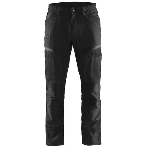 Pantalon De Travail Services Stretch Noir/gris Foncé Taille 48c