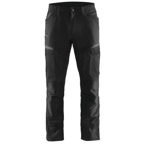 Pantalon De Travail Services Stretch Noir/gris Foncé Taille 54c