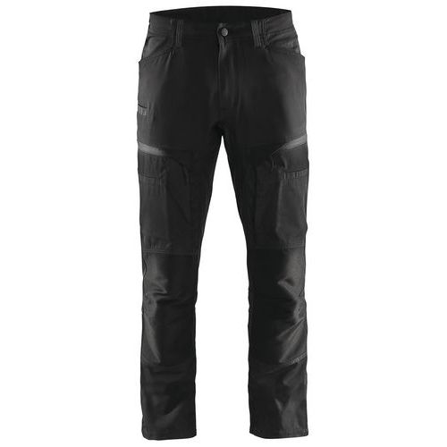Pantalon De Travail Services Stretch Noir/gris Foncé Taille 38c
