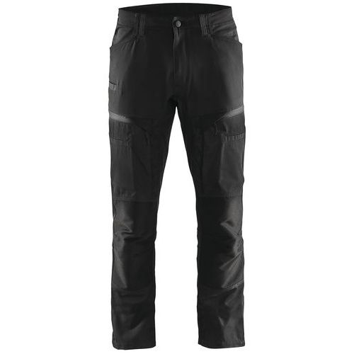 Pantalon De Travail Services Stretch Noir/gris Foncé Taille 40c