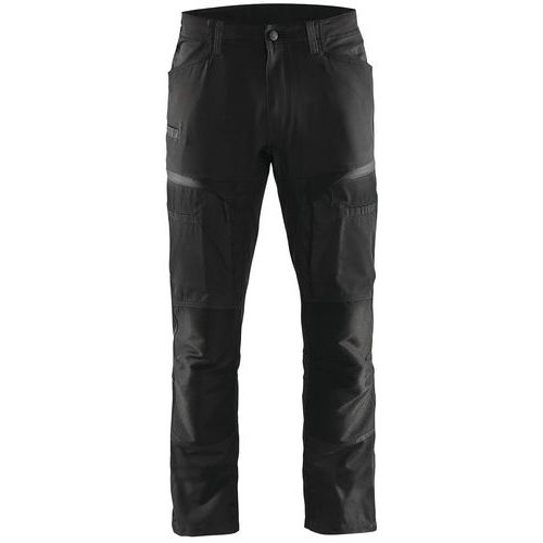 Pantalon De Travail Services Stretch Noir/gris Foncé Taille 44c