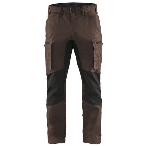 Pantalon De Travail Services Stretch Marron/noir Taille 54