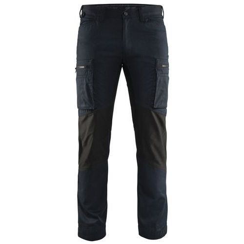 Pantalon De Travail Services Stretch Marine Foncé/noir Taille 52