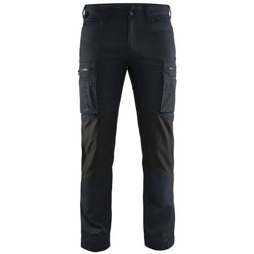 Pantalon De Travail Services Stretch Marine Foncé/noir Taille 48c