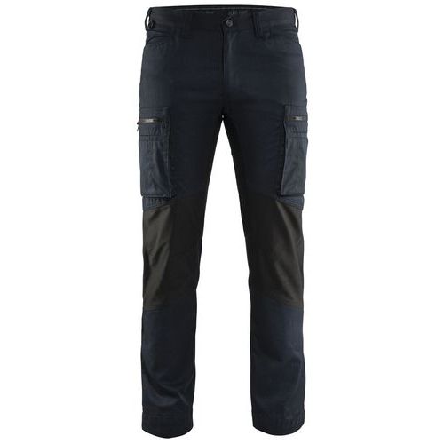 Pantalon De Travail Services Stretch Marine Foncé/noir Taille 54c