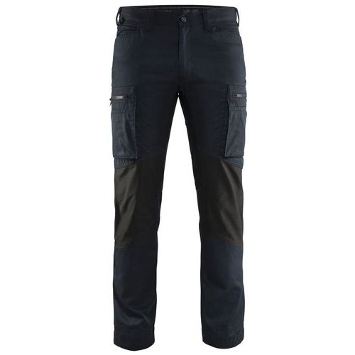 Pantalon De Travail Services Stretch Marine Foncé/noir Taille 56c