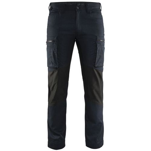 Pantalon De Travail Services Stretch Marine Foncé/noir Taille 58c
