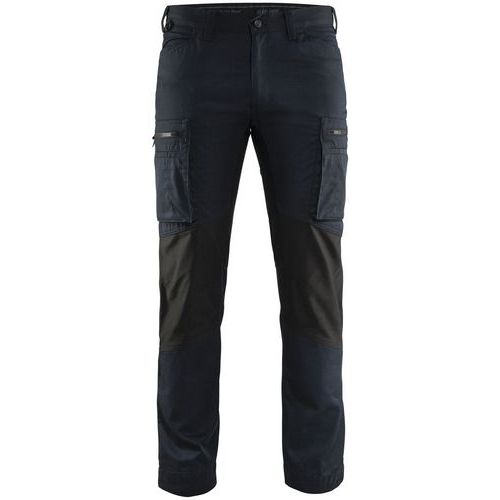 Pantalon De Travail Services Stretch Marine Foncé/noir Taille 42c