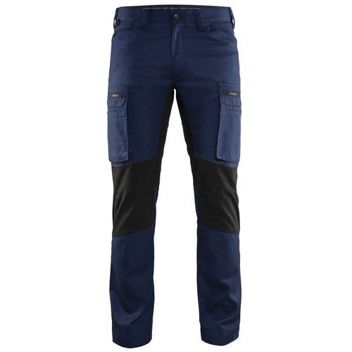Pantalon De Travail Services Stretch Marine/noir Taille 40