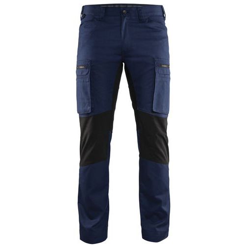 Pantalon De Travail Services Stretch Marine/noir Taille 42
