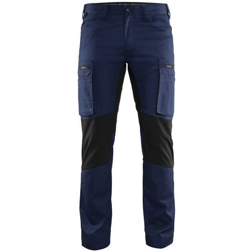 Pantalon De Travail Services Stretch Marine/noir Taille 46