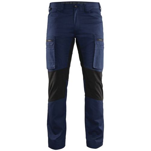 Pantalon De Travail Services Stretch Marine/noir Taille 54