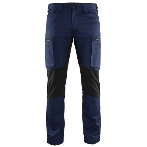 Pantalon De Travail Services Stretch Marine/noir Taille 56c
