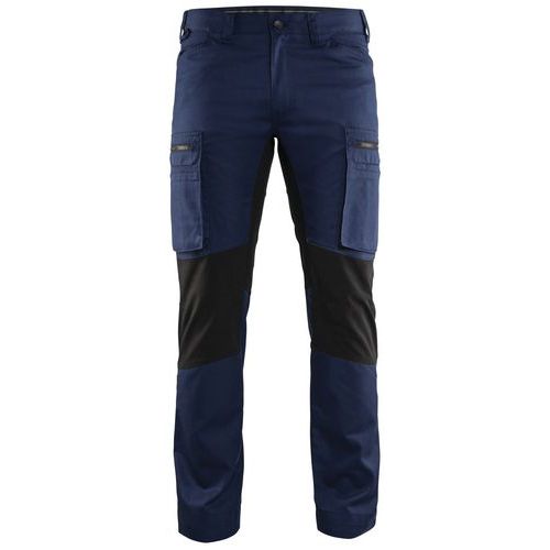 Pantalon De Travail Services Stretch Marine/noir Taille 58c