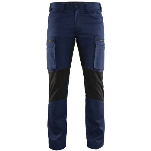 Pantalon De Travail Services Stretch Marine/noir Taille 38c