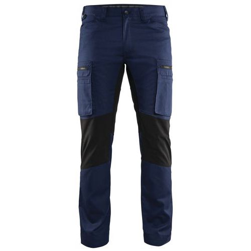 Pantalon De Travail Services Stretch Marine/noir Taille 40c