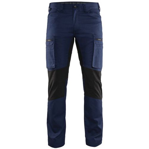 Pantalon De Travail Services Stretch Marine/noir Taille 42c
