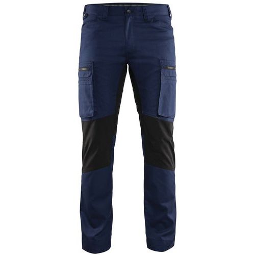 Pantalon De Travail Services Stretch Marine/noir Taille 44c