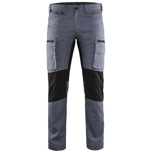 Pantalon De Travail Services Stretch Gris/noir Taille 38