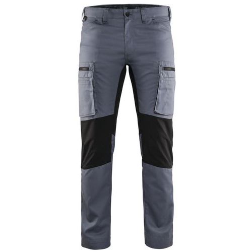 Pantalon De Travail Services Stretch Gris/noir Taille 46c