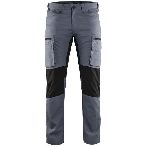 Pantalon De Travail Services Stretch Gris/noir Taille 58c