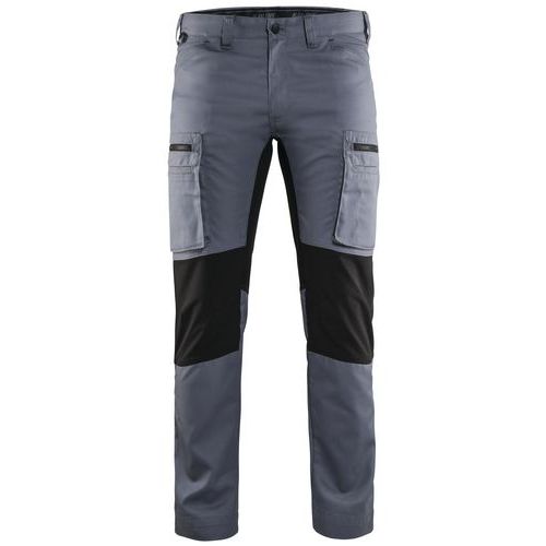 Pantalon De Travail Services Stretch Gris/noir Taille 40c