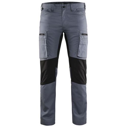 Pantalon De Travail Services Stretch Gris/noir Taille 42c