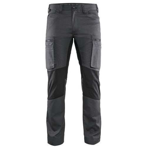 Pantalon De Travail Services Stretch Gris Foncé/noir Taille 52