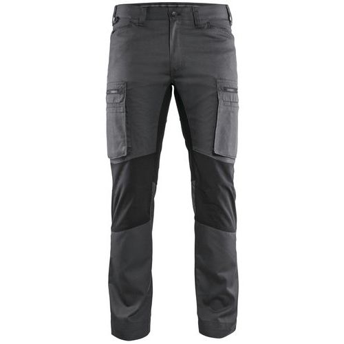 Pantalon De Travail Services Stretch Gris Foncé/noir Taille 54