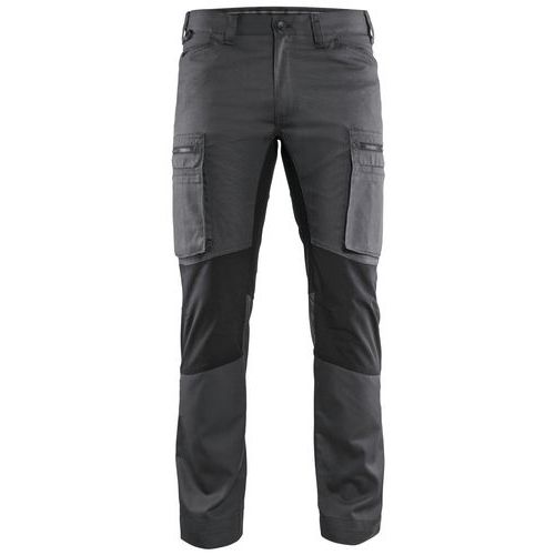 Pantalon De Travail Services Stretch Gris Foncé/noir Taille 50c