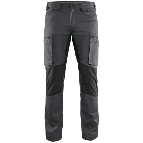 Pantalon De Travail Services Stretch Gris Foncé/noir Taille 54c